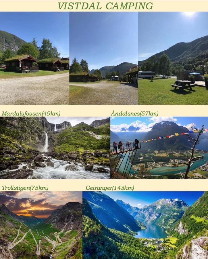 Vistdal Camping Myklebostad  Екстер'єр фото